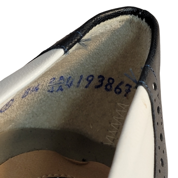 Easy Spirit Wingtip Kitten Vintage Made in USA Heels 193867 Women's Size 8 1/4 - Picture 12 of 14